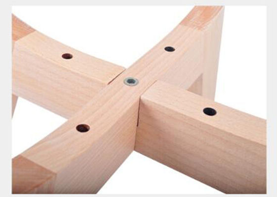Le gambe uniformi di legno di faggio di struttura la resistenza all'usura per pranzare le sedie